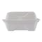 Eco-Products Renewable/Compostable Sugarcane Clamshells, 6 x 6 x 3, White, PK500 EP-HC6NFA - alternate 6